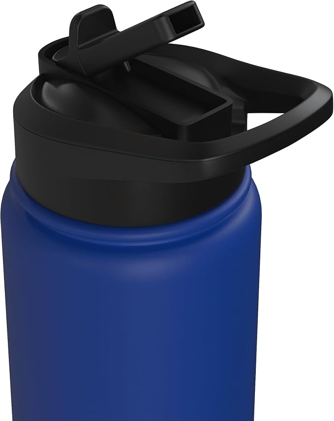 Basketball Game Hoop Slam Dunk Ball Retro Sunset Player Gift Stainless Steel Insulated Water Bottle