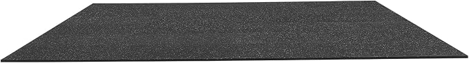 VEVOR 0.56Inch 96sq.ft 24 Tiles Gym Flooring for Home Gym, Rubber Top with High Density EVA Foam, 24 x 24In Gym Floor Exercise Equipment Mats, Interlocking Gym Mats, Puzzle Workout Mats, Black & White | Rubber Top with High Density EVA Foam, Lightweigh...