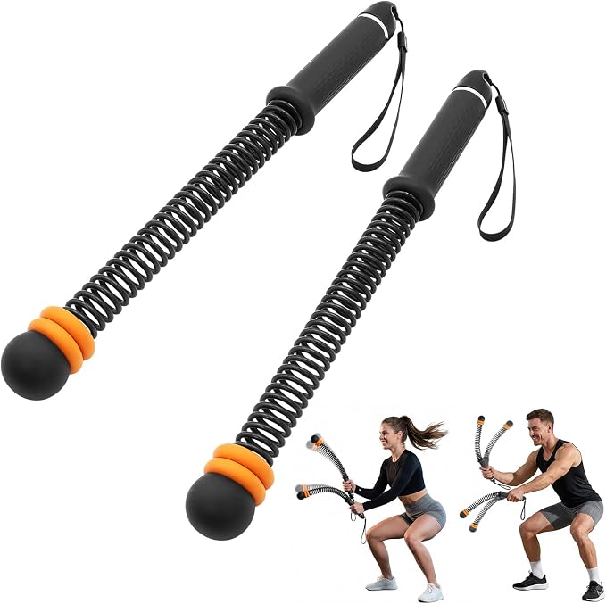 Ropeless Battle Ropes Adjustable Weight, Cordless Battle Ropes for Home Gym, Weighted Portable Battle Rope with Storage Bag, Low Impact HIIT Strength Cardio Workout Rope for Men & Women (Black)