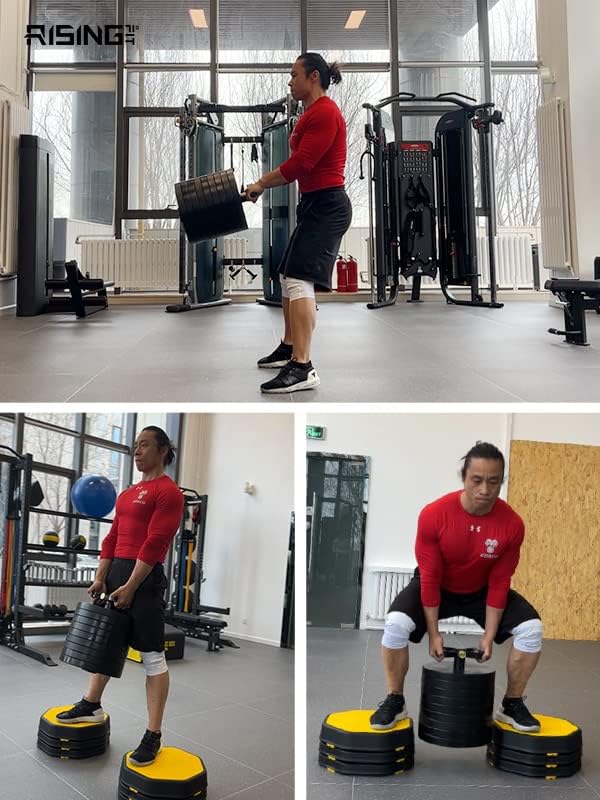 Adjustable kettlebell Handle, Heavy Duty Kettlebell Handle for Plates, Loading Pin with D-bar, Double D-bar and T-bar for Olympic Weight Plates, Hold Up 200lbs.