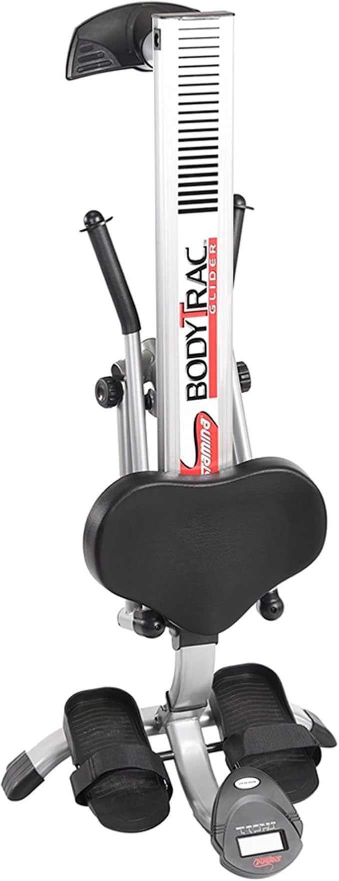 Stamina Hydraulic Rowing Machine, BodyTrac Glider with Cylinder Resistance, 250 Lbs - Home and Gym Exercise Equipment - Ideal for Fitness Training and Body Workout