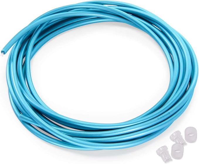 Elite Jumps, PVC Jump Rope Replacement Cord, 10' Rope with Snap-Lock Cord Ends - 4mm/5mm/6mm PVC Cord