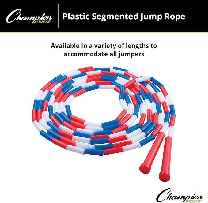 Champion Sports Plastic Segmented Jump Rope