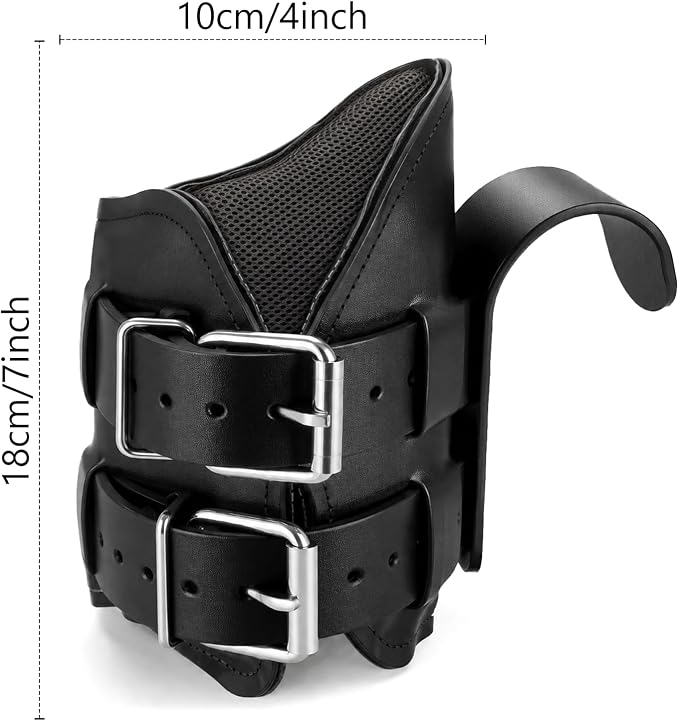 Mesh Anti Gravity Inversion Boots for Hanging Upside Down,Inversion Boots for Inversion Decompression Stretching and Abdominal Exercise,Strength Training Inversion Equipment for Home Gym