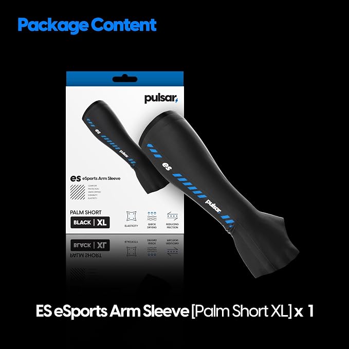 PULSAR eS Gaming Arm Sleeve for Esports Gaming Compression Sleeve