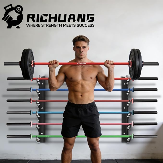 Ceramic Olympic Barbell 4/5/6FT – Short 2" Bar for Home Gym | Alloy/A3/45 steel. 400-500LB. 28mm knurled grip. Brass bushings. Squat, bench, deadlift, hip thrust. Fits standard plates.