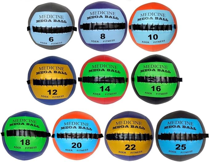 Ader Soft Mega Medicine Ball- 2,3,4,5,6, 8,10,12,14,16,18,20,22,25,28,30 Lbs