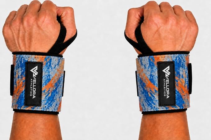 Anime Wrist Wraps Ideal for Weightlifting, Powerlifting, and Crossfit. One Size Fits All. Premium Wrist Support for Gym Workouts