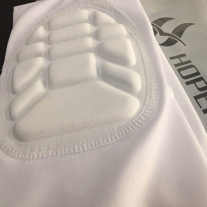 2PCS Padded Elbow Forearm Sleeves Compression Arm Protective Support