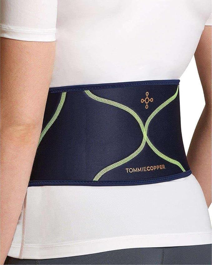 Tommie Copper Women’s Comfort Back Brace, Adjustable, Sweat Wicking, Breathable Back & Muscle Compression Support for Everyday
