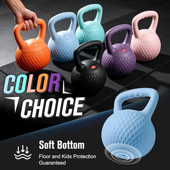 Soft Kettlebell, Safe Strength Training Kettlebells for Women