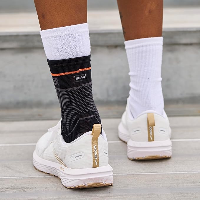 Shock Doctor Compression Knit Ankle Sleeve with Gel Support