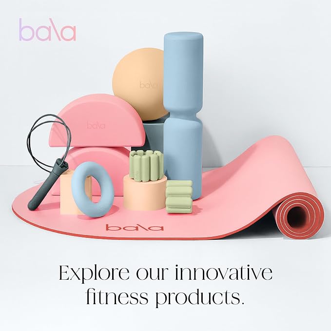 Bala Bangles Wrist & Ankle Weights for Women & Men, Home Gym Equipment | Adjustable Weighted Bands for Arm & Legs Workouts - Pilates, Yoga, Walking, Barre, & Strength Training Exercise