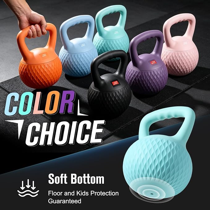 Soft Kettlebell, Safe Strength Training Kettlebells for Women
