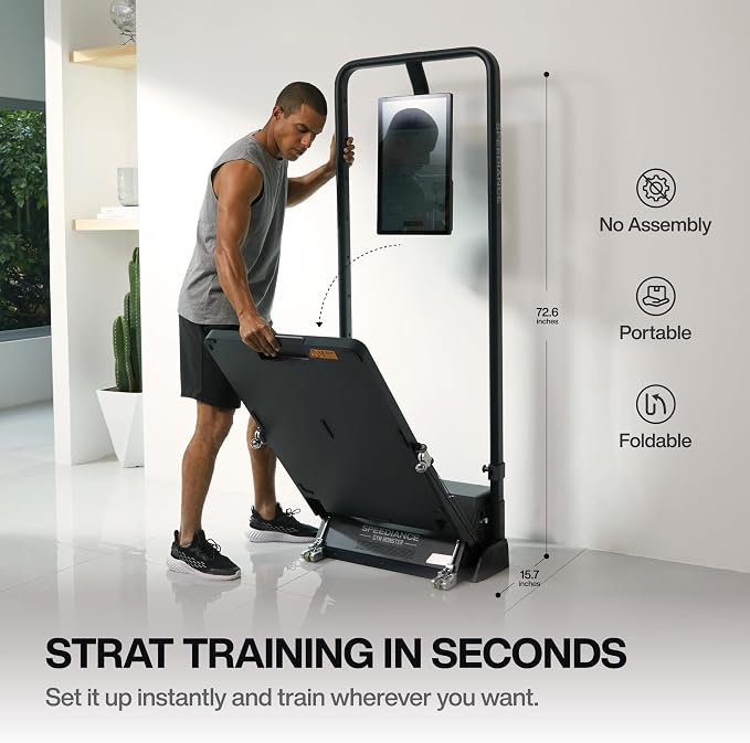 Speediance Gym Monster Smart Home Gym, Multifunctional Strength Training Machine, Smith Machine Power Cage Workout Station, Squat Rack Cable Machine, Full Body Fitness Equipment for Home Workout
