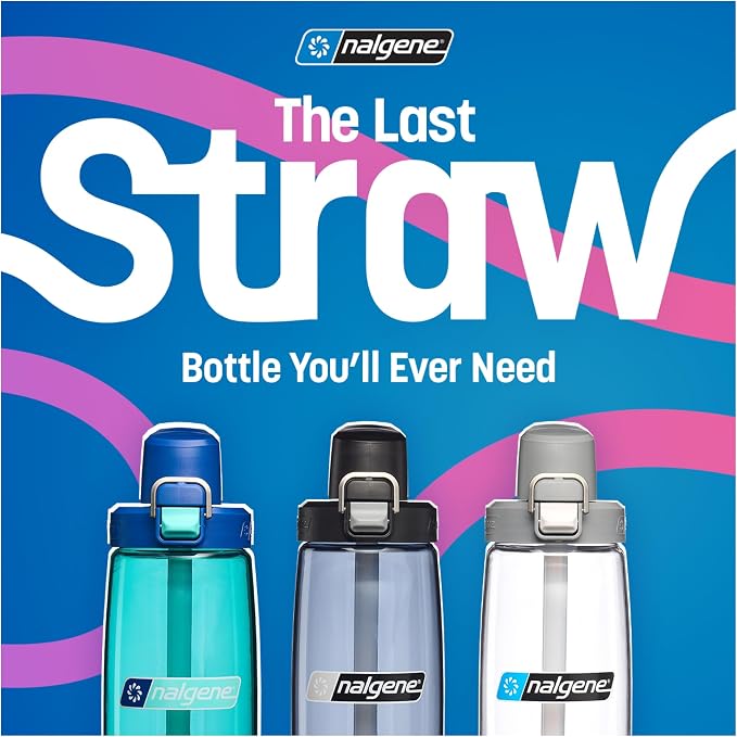 Nalgene 24 oz FreshFlow Straw Bottle