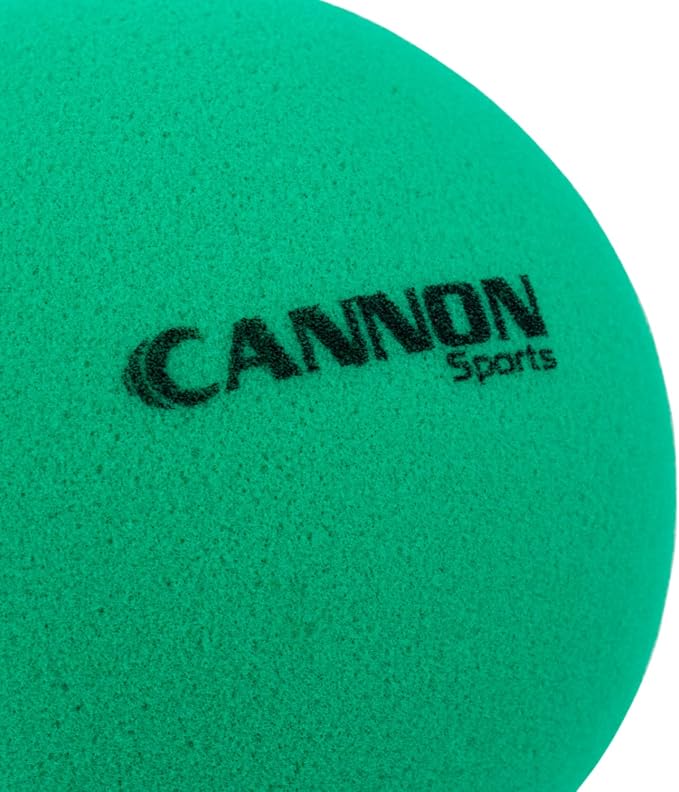 Cannon Sports Soft Foam Ball – Uncoated Medium Density Ball - Lightweight, Safe Play, Indoor/Outdoor Fun - Great for Volleyball, Basketball, Soccer, Dodgeball, and More