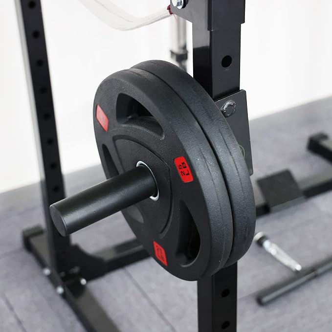 Signature Fitness Olympic 2-Inch Cast Iron Plate Weight Plate for Strength Training and Weightlifting, Multiple Sizes