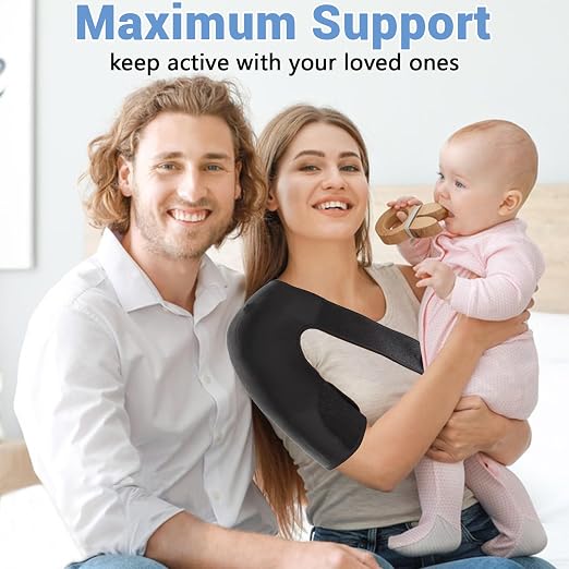 Shoulder Brace for Women, Shoulder Compression Sleeve, Adjustable and Can be Worn Under Clothes, Rotator Cuff for Pain Relief (Right shoulder women)