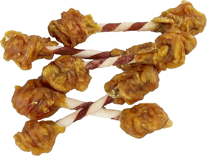 GOOD 'N' FUN Triple Flavor Double Pops with Chicken 5.5 Ounces, Gourmet Dog Snacks (3 Pack)