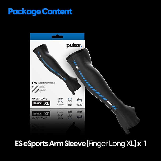 PULSAR eS Gaming Arm Sleeve for Esports Gaming Compression Sleeve