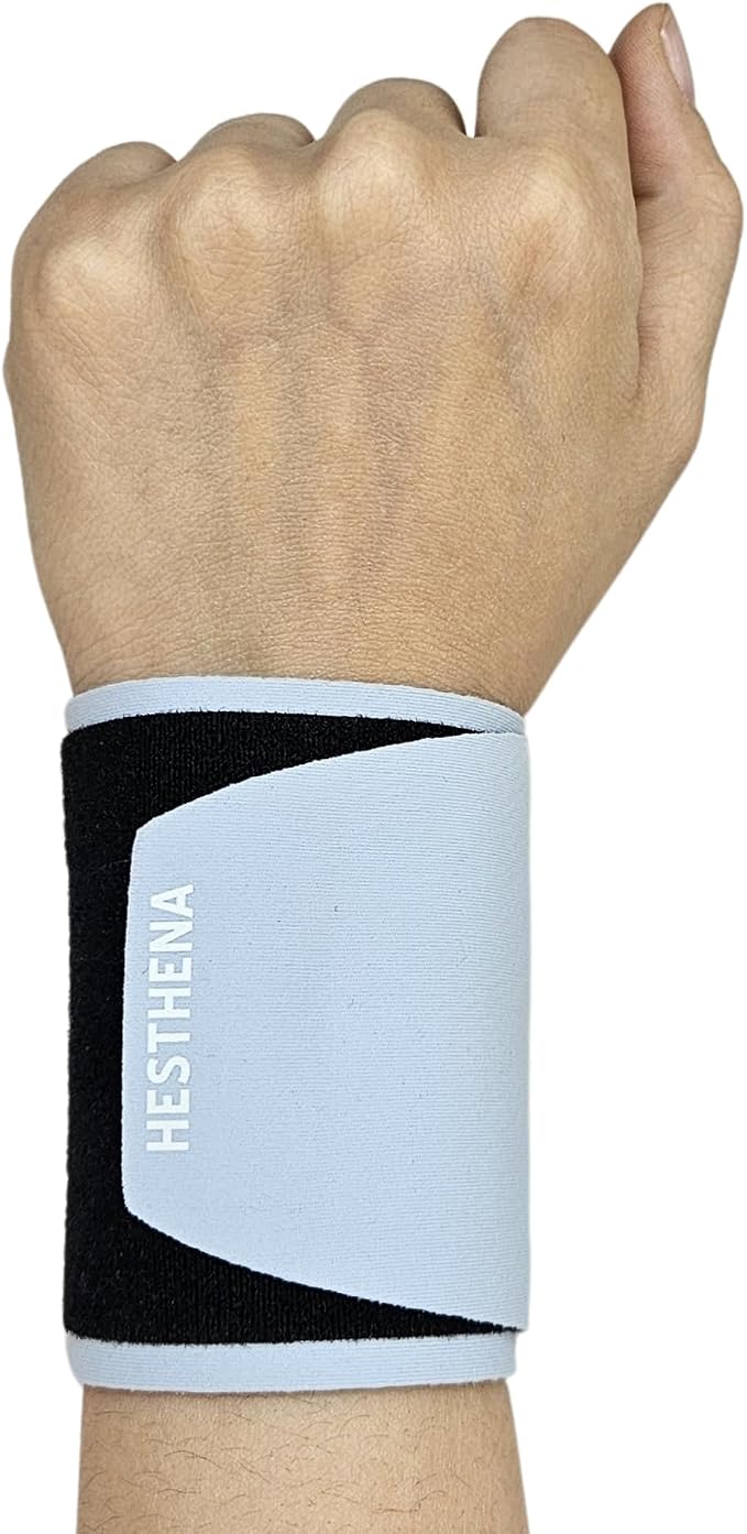 Wide Fit Wrist Support Brace for Pain Relief – Thumb-Free, Lightweight & Soft Ideal for Carpal Tunnel, Typing, Daily Use (1pc)