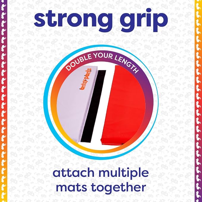 Antsy Pants Tumbling Mat for Kids – Gymnastics Mat, Easy to Clean, Sturdy, Foldable Tumbling Mats, Padded, Lightweight, Portable, Gymnastics Equipment for Active Play