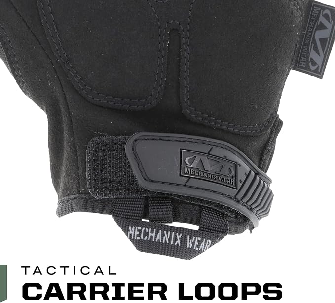 Mechanix Wear M-Pact Fingerless Tactical Gloves Covert Black, X-Large | Fingerless Tactical Gloves with Impact Protection, Vibration Absorption & Heavy-Duty Machine Washable Construction