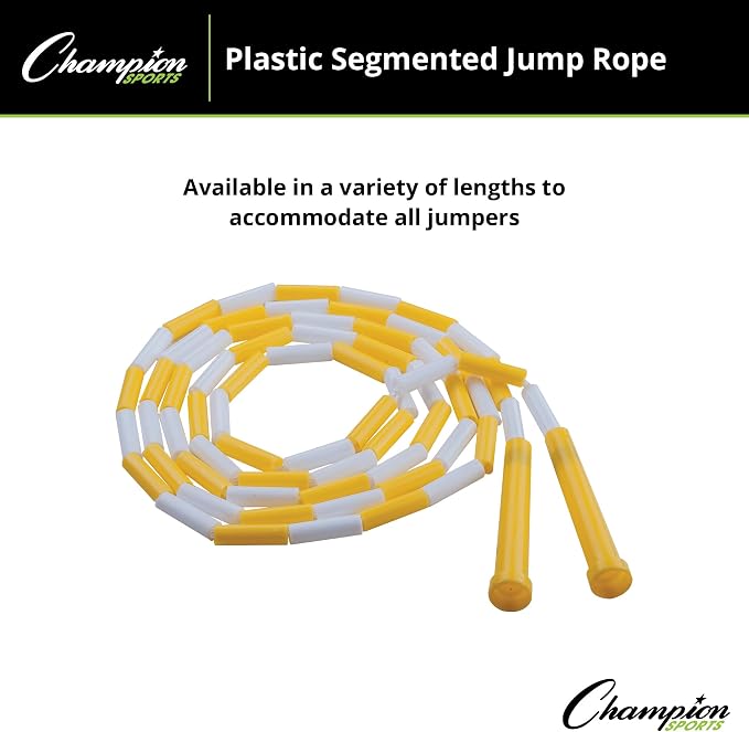 Champion Sports Plastic Segmented Jump Rope
