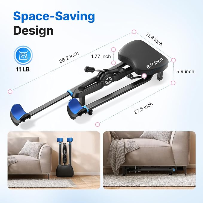 MERACH Split Machine, Leg Stretcher for Flexibility, 180° Stretching Equipment with 6-Level Length Adjustment & Comfortable Pad, Home Stretch Machine for Dance, Gymnastics, 300lbs Capacity