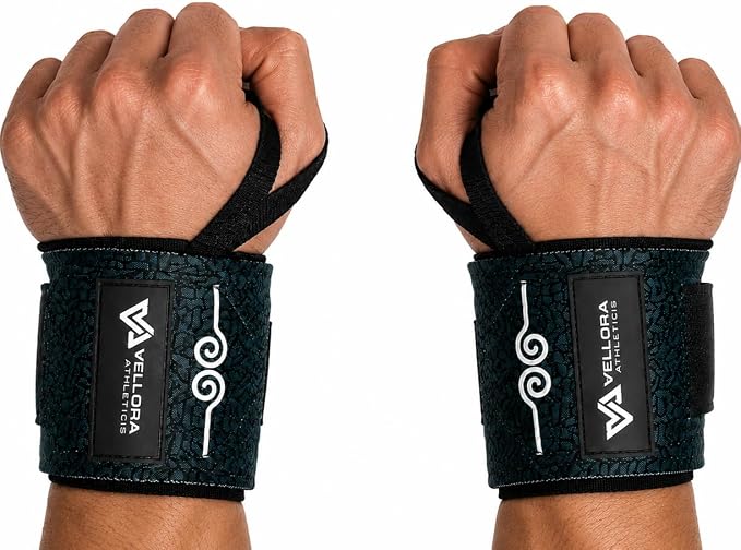 Anime Wrist Wraps Ideal for Weightlifting, Powerlifting, and Crossfit. One Size Fits All. Premium Wrist Support for Gym Workouts