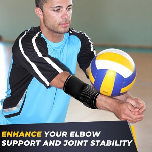 NeoTech Care Elbow Support Brace (Black, Size L, 1 Unit)