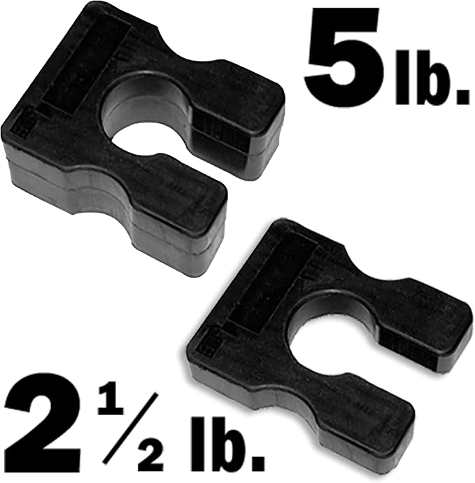 Body-Solid Weight Stack Adapter Plates - Add More Resistance to Your Weight Machines for Improved Results
