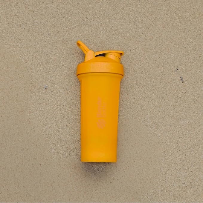 BlenderBottle Classic V2 Plastic Shaker Bottle 28 oz Mango