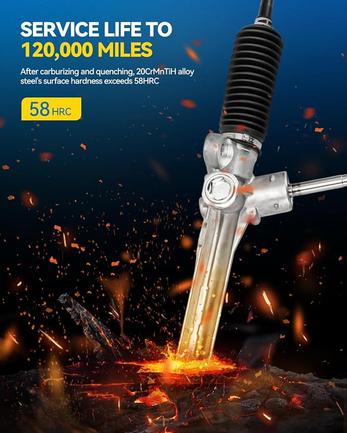 PHILTOP Power Steering Rack and Pinion for 14-19 Soul, 15-19 Soul EV | No.1G2416, 56500E4000, 56500B2000