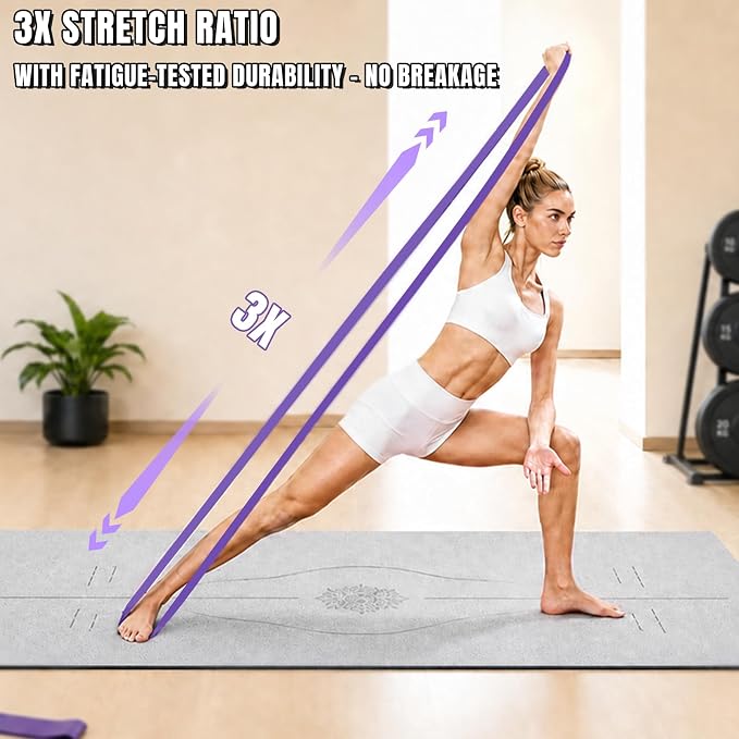 Resistance Bands for Working Out,Pull Up Assistance Bands Set, Unisex Exercise Bands for Home and Gym Workouts, Full Body Workouts, Stretching and Physical Therapy