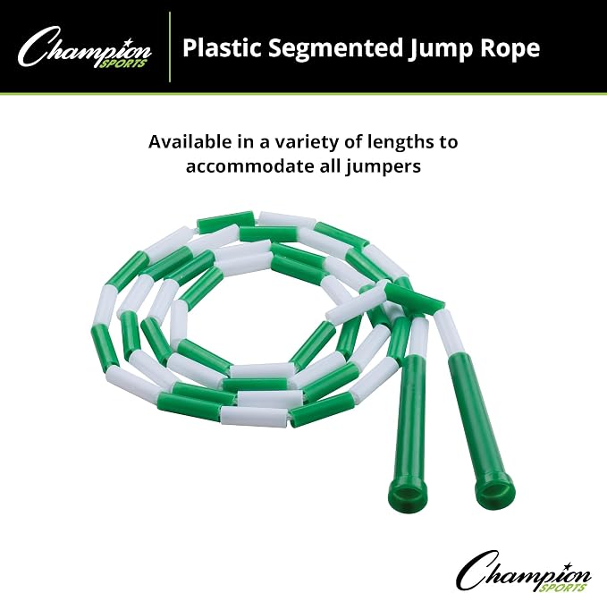 Champion Sports Plastic Segmented Jump Rope