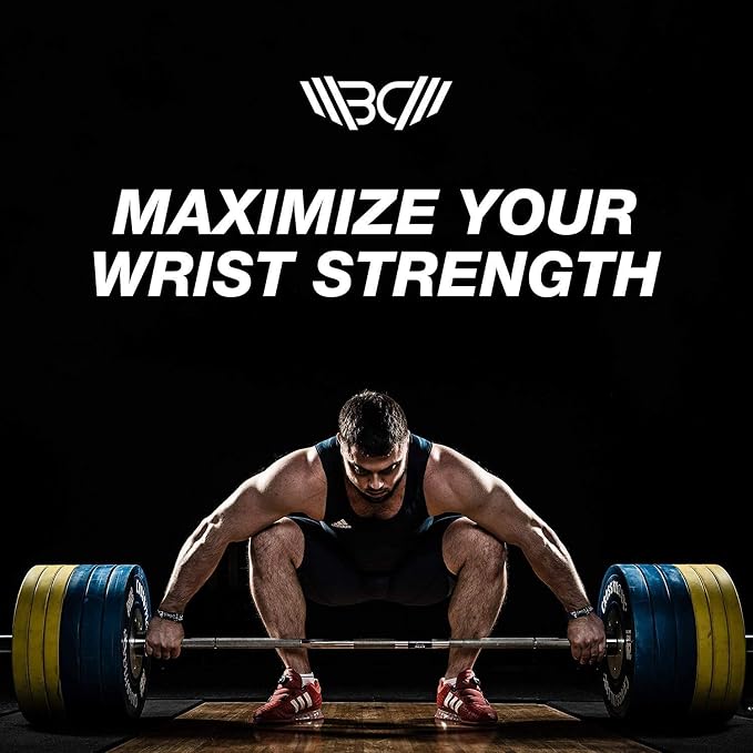 WARM BODY COLD MIND V1 Lifting Wrist Straps for Olympic Weightlifting - Rated at 660 lb - Hand Wraps for Powerlifting, Weight Lifting, Bodybuilding Functional/Cross Training, Deadlift Gym Bar, Cotton
