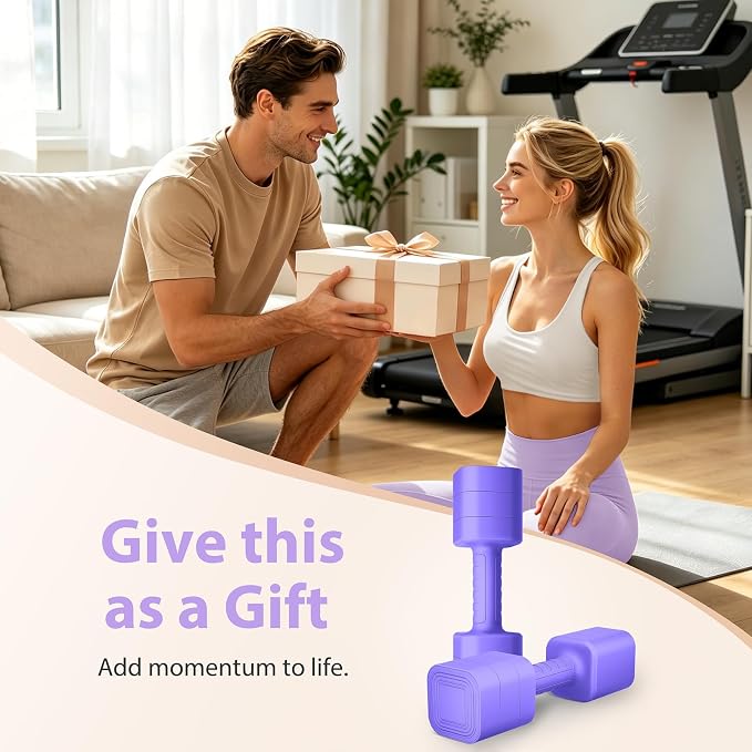 Adjustable Dumbbell Set of 2, 2.2-20LB Adjustable Weight Set, 3 in 1 Free Weights Dumbbells Set for women men at home, 2.2lb, 3.6lb, 5lb,10lb, 20lb, for Home, Office, Gym Exercise Training, Anti-slip Handle