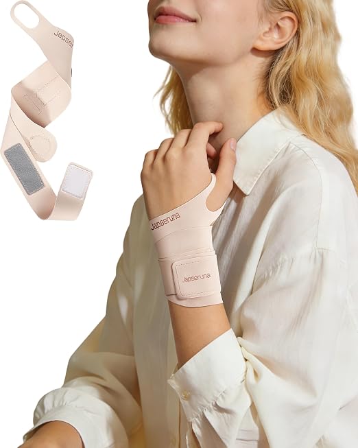 PFZ Ultra-Thin Ulnar Wrist Brace with Double Compression Straps - Wrist Support for Carpal Tunnel, Arthritis, Tendonitis, TFCC, Pain Relief (Single) | Wrist Support for Carpal Tunnel, Arthritis, Tendonitis, TFCC, Pain Relief