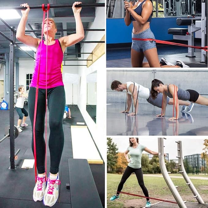 Pull-Up Bands Resistance-Bands Exercise-Bands - Pull up Assistance Bands Workout Bands Resistance for Women Long Resistance Bands Resistance Loop Bands Perfect for Gym Home or Travel