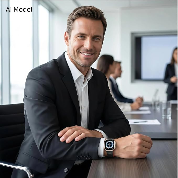 Magnetic Band Compatible with Apple Watch Ultra 3/2/1 Band for Men 49mm 46mm 45mm 44mm 42mm, Silicone Sport Waterproof Loop Strap Magnet Link for iWatch Series SE 11 10 9 8 7 6 5 4 3 2 1(Orange)
