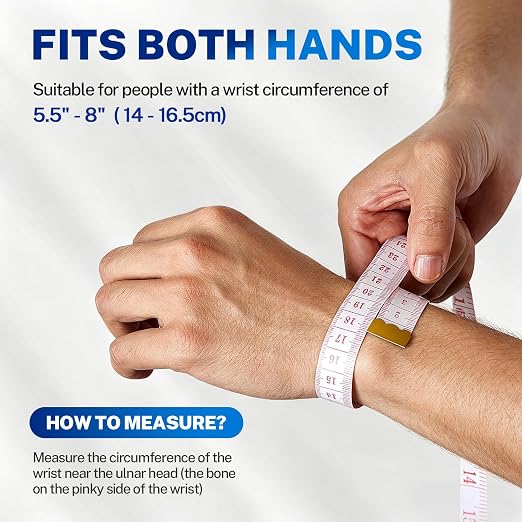 Carpal Tunnel Wrist Brace & Wrist Ice Pack Wrap Set, Wrist Recovery System | Wrist Pain & Swelling Relief, Moderate Wrist Support During Daily Activities, Reusable Cold & Hot Therapy, Reversible Fit