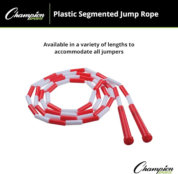 Champion Sports Plastic Segmented Jump Rope