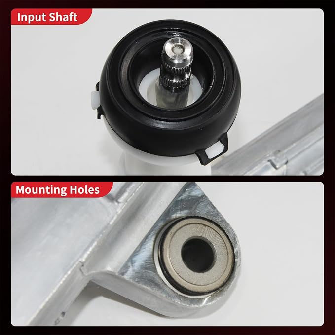 PHOBOOS Manual Steering Rack and Pinion Assembly Compatible with Hyundai Elantra 2008-2012 & Kia Forte 2010-2013, L4 2.0L, New Unit, Leak Resistance, Direct Fit, Ref. 1G-2691【Only for 2.0L】