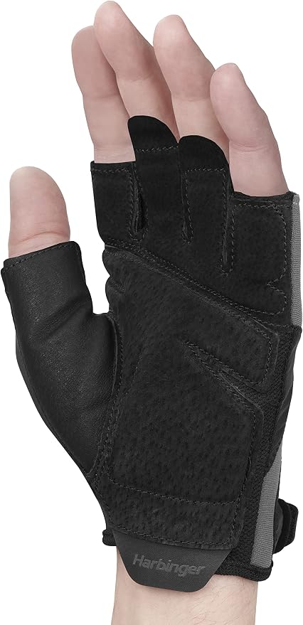 Harbinger Training Grip Weightlifting Workout Gloves 2.0