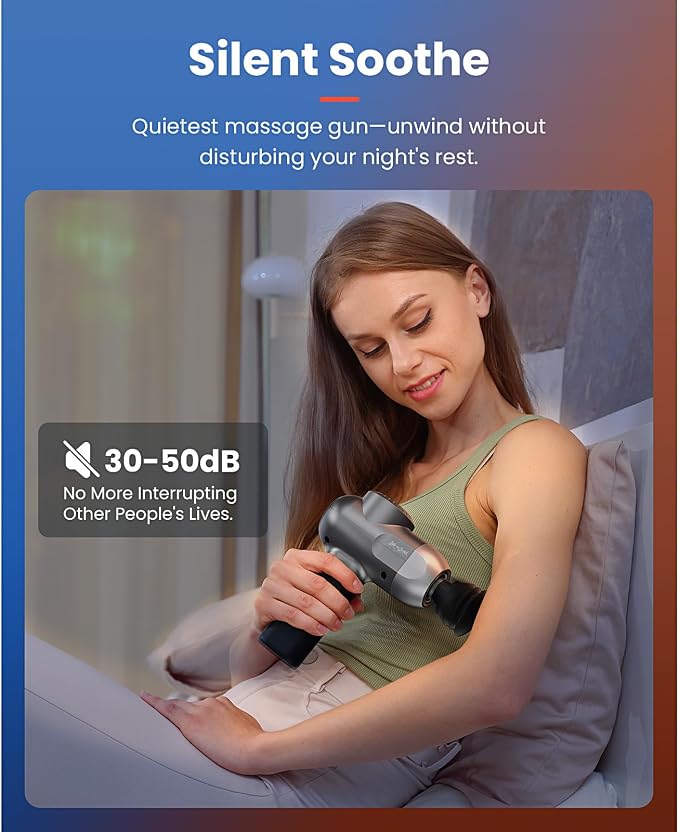 BOB AND BRAD C2 Pro Massage Gun with Heat and Cold Therapy, FSA Eligible & HSA Approved, PT-Developed Deep Tissue Back Massager for Athletes, Men & Women — Birthday & Holiday Gifts
