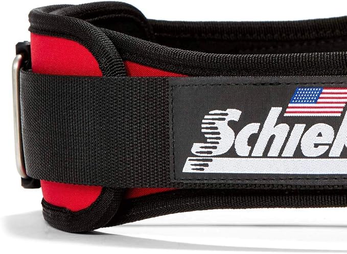 Schiek Sports 2004 Lifting Belt - Weight Lifting Belt for Women And Men - Neoprene Nylon Weight Belt