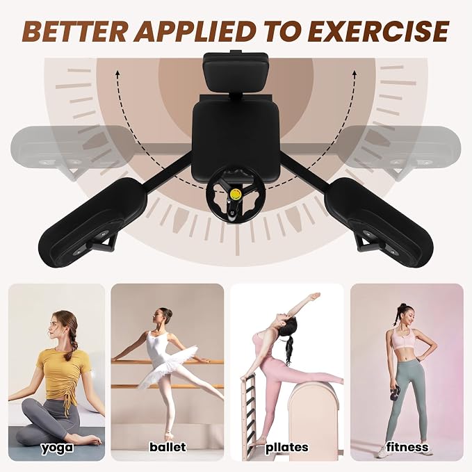 Professional Leg Stretcher, 500LBS Heavy Duty Split Machine, Industrial-Grade Stretching Equipment for Gym, Ballet, Gymnastics & Yoga Training