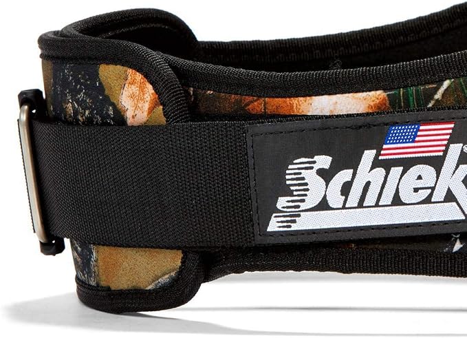 Schiek Sports 2006 Nylon 6 Inches Weight Lifting Belt - Support Belt for Power Lifting